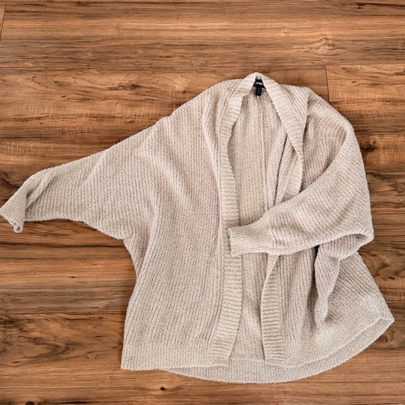 Express Sweaters - Express Cream Women's Cardigan Sweater